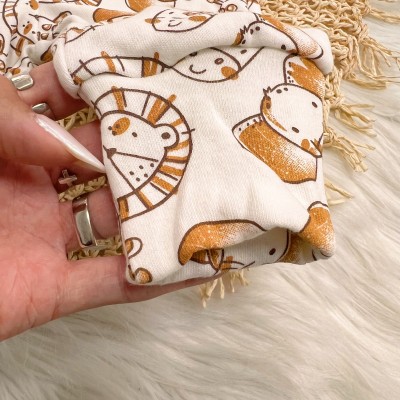 Kit 3 Calças - Doguinhos, Ferrugem e Safari - Off White e Ferrugem